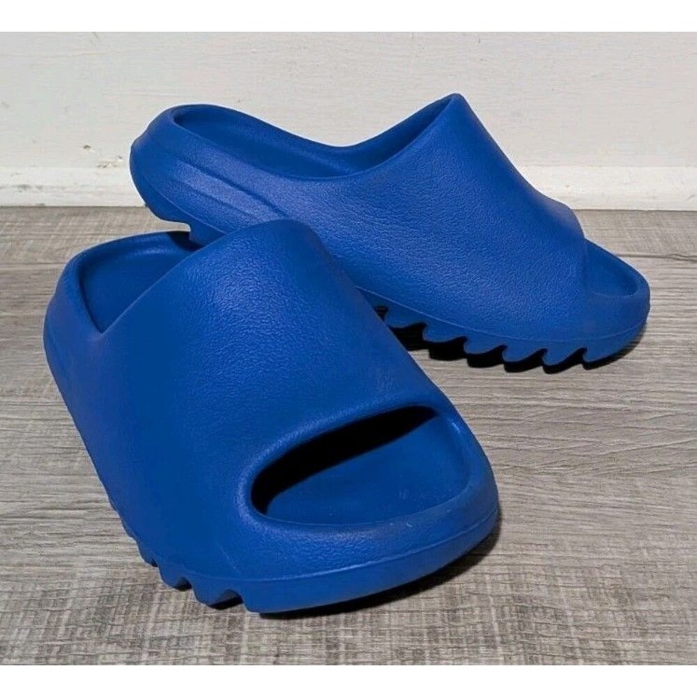 Adidas Yeezy Azure Slides Blue Men's Size 5